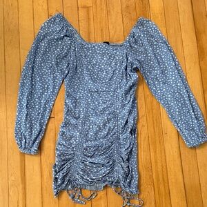 Wild Fable Blue Floral Dress